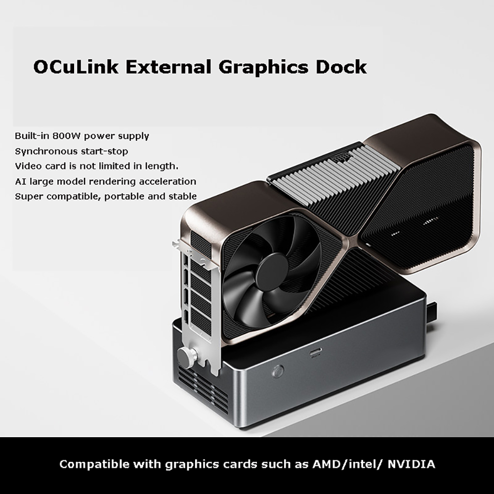 AG02/AG01 EGPU Dock with OCuLi - Oculink Egpu Dock Graphics Card recension och pris