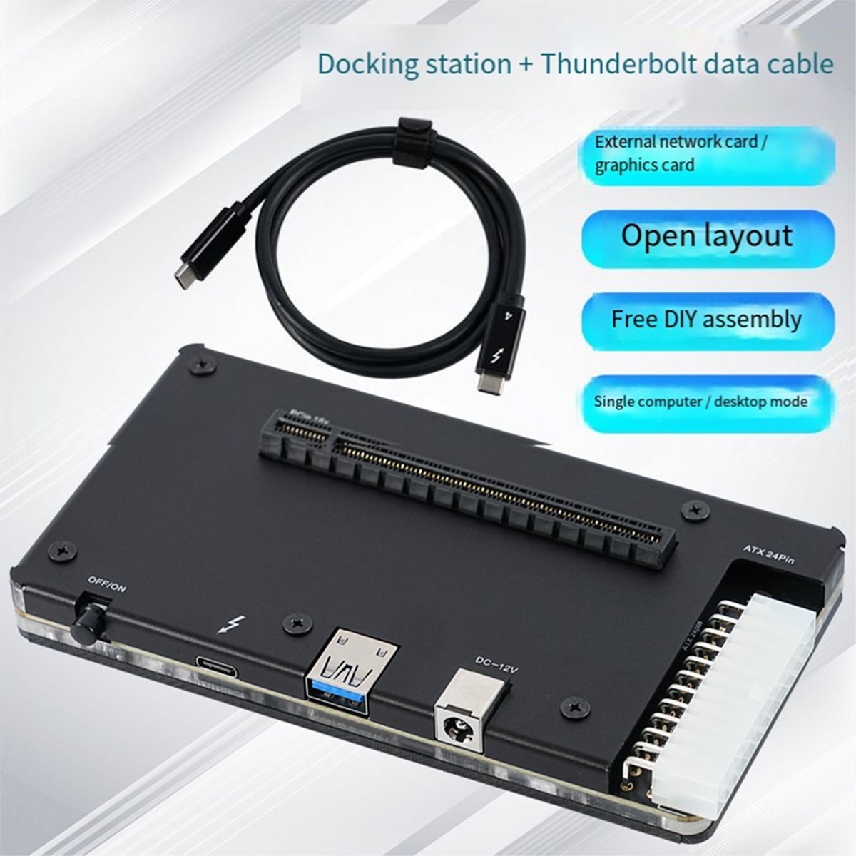 ABIU Professional External GPU - Thunderbolt 4 External Gpu Enclosure recension och pris