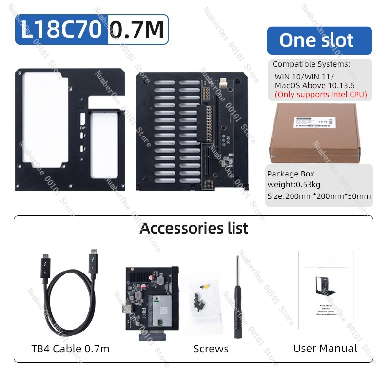 For L18 Thunderbolt 3 4 GPU Do - Thunderbolt 4 External Gpu Enclosure recension och pris